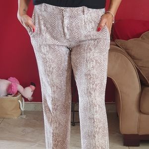 Animal print pants